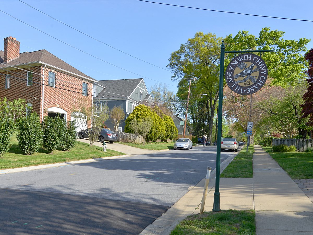 North Chevy Chase MD sign 20210424 085824 1 crop in Chevy Chase, MD