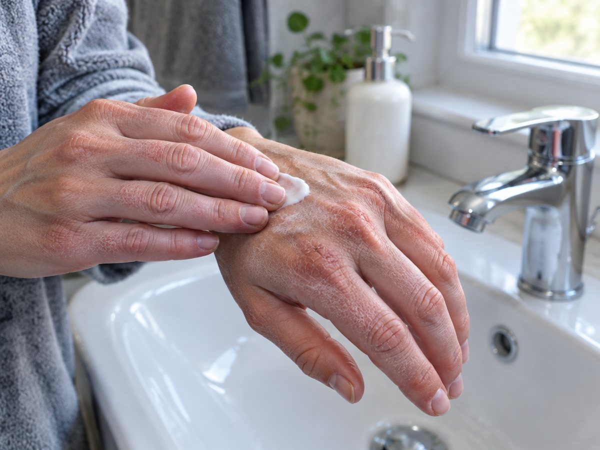 Dry Skin and Hair from Hard, Chlorinated Water