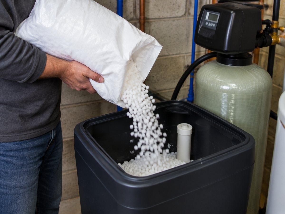 Water Softener Systems installed in a DMV home