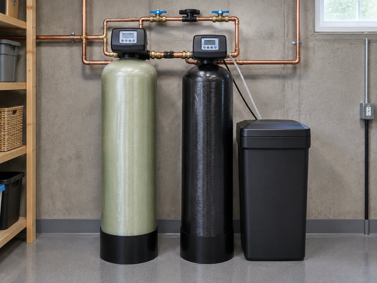Whole House Water Filtration installed in a DMV home